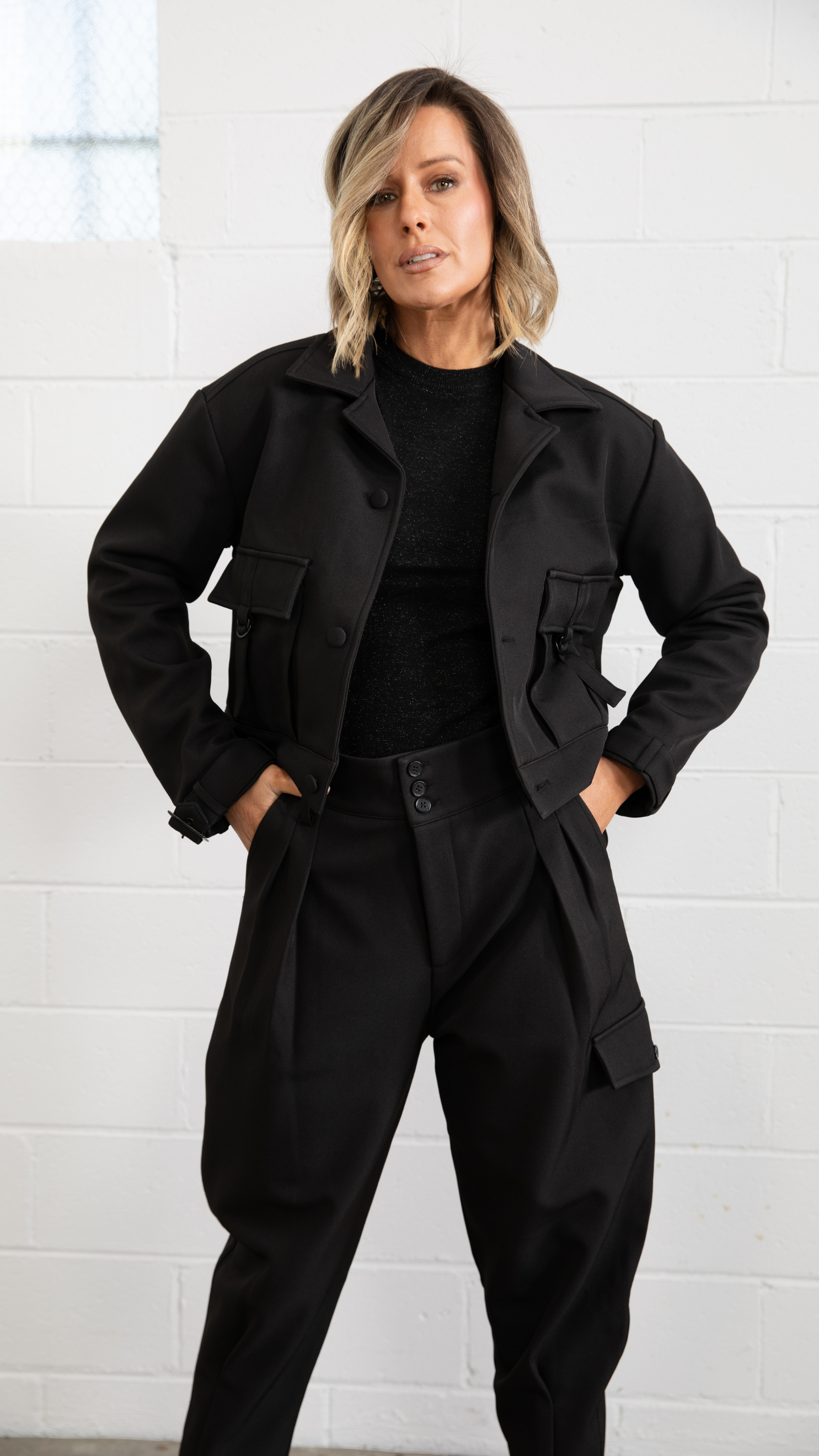 Axel Combat Pants - Black