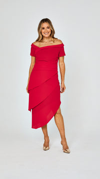 Talia Dress - Red
