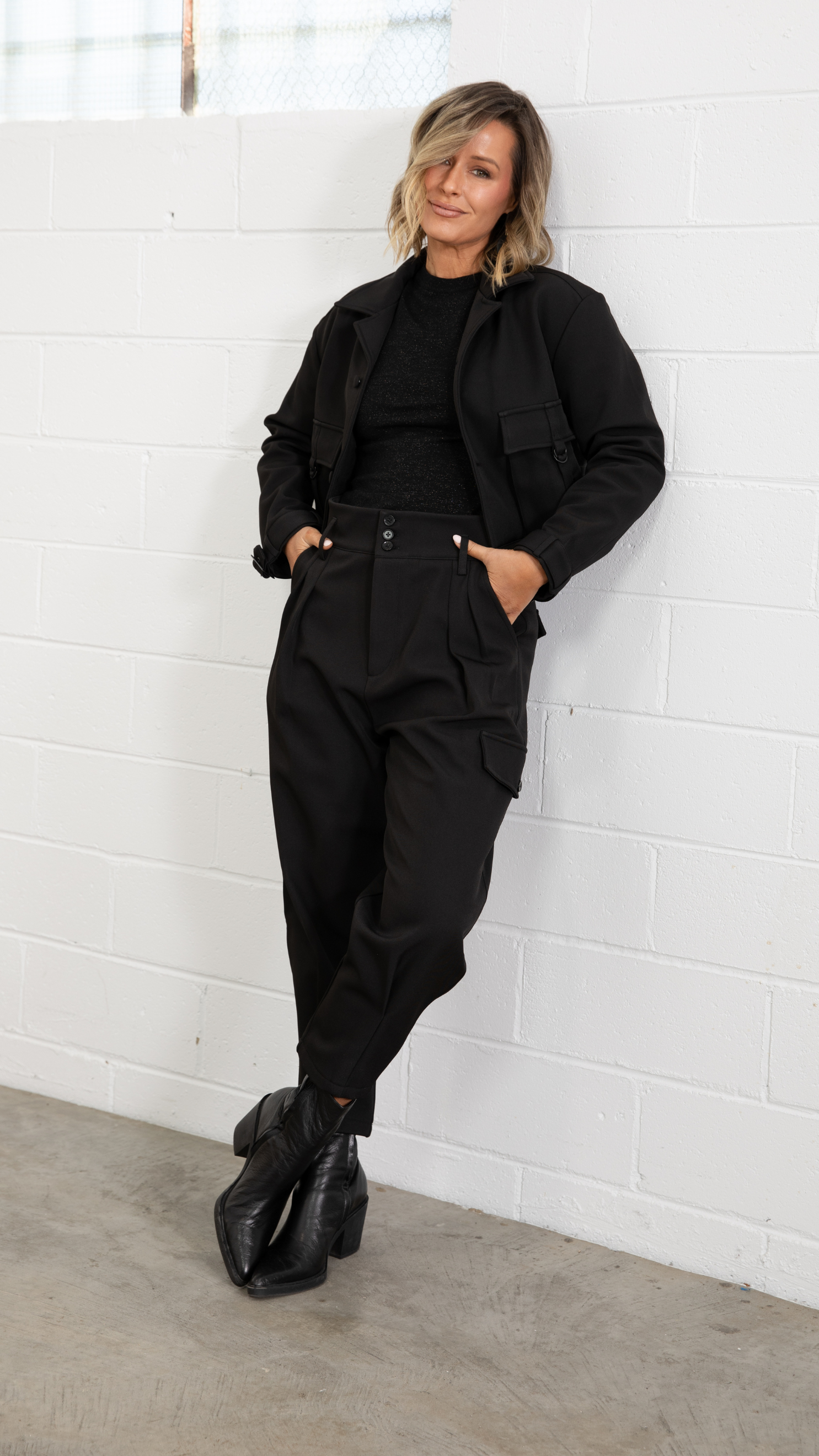 Axel Combat Jacket - Black