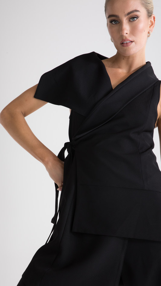 Aliza Vest - Black