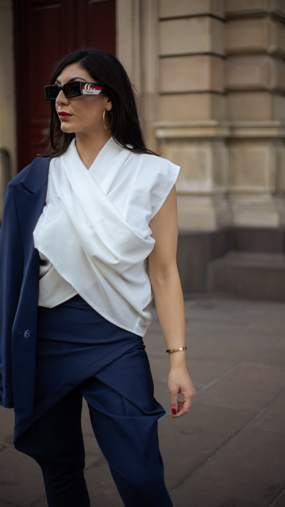 Chester Ponte Blazer - Navy