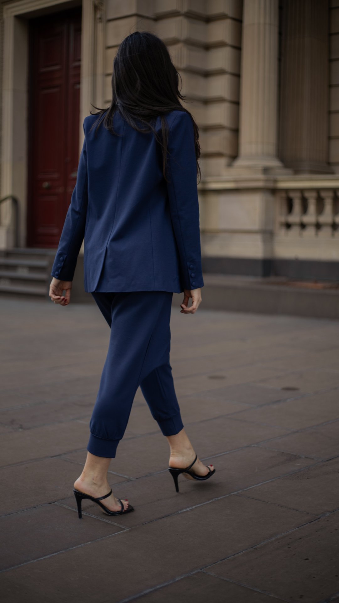 Chester Ponte Blazer - Navy